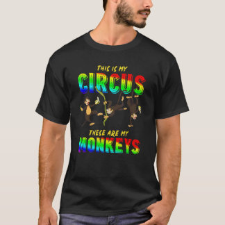 Djurpark Djur Detta Är Min Cirkus Dessa Är Mina Ap T Shirt
