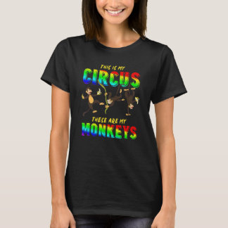 Djurpark Djur Detta Är Min Cirkus Dessa Är Mina Ap T Shirt