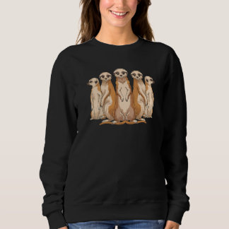 Djurpark Djur Söta Surikater Afrika Safari Surikat T Shirt