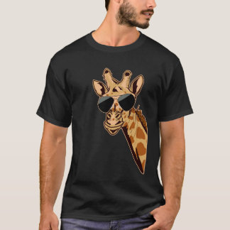 Djurpark Giraff Djur - Afrikansk Savann Djurparksv T Shirt