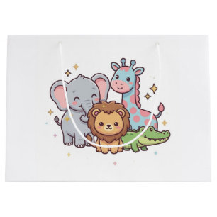 Djurpark Söt Djur Kawaii Barn Vild Safari Kul