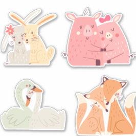 djurpark, ställ in dekal