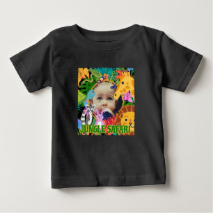 Djurpark Vilda Djur Djungel Safari Barnkalas T Shirt