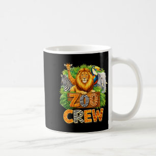 Djurparks Crew Safari Vilda Djur Djurparks Vaktare Kaffemugg