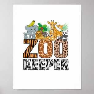 Djurparks kostym zebra vildtryck afrikanskt djur poster