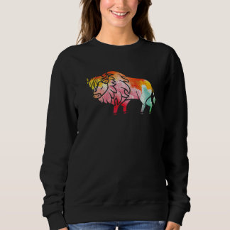 Djurparks Vilda Djur Djurskötare Buffalo Bison Fär T Shirt