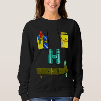 Djurparksarbetare kostym Halloween DIY djungel saf T Shirt