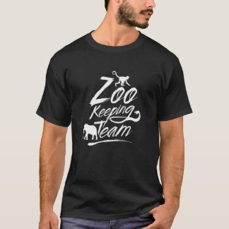 Djurparksarbetare Zoo Förvaltare Djurparksarbete J T Shirt