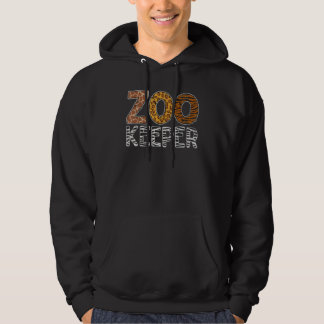 Djurparksarbetare Zoouppassare Vilda Djur Hoodie