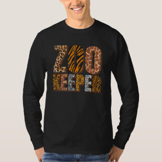 Djurparksarbetare Zoouppfödare Zoolog_1 T Shirt