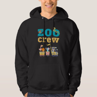 Djurparksbesök Familjeresa Djurparksbesökare Vilda Hoodie