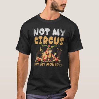 Djurparksdjur Apa Inte Min Cirkus Inte Mina Apor T Shirt