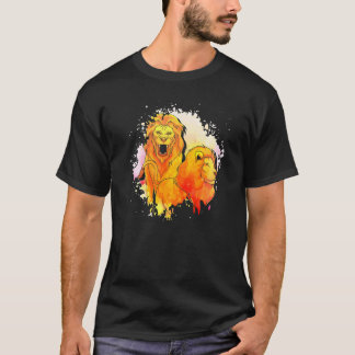 Djurparksdjur Lejon Afrika Safari Djur Lejon T Shirt