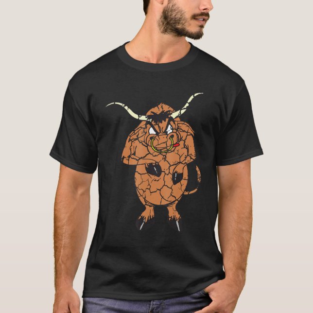 Djurparksdjur Resa Favoritdjur Tjurnöd T Shirt (Framsida)