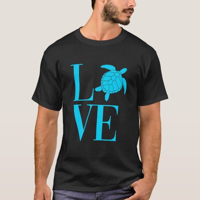 Djurparksdjur Sköldpadda Husdjursägare Present Skö T Shirt (Framsida)