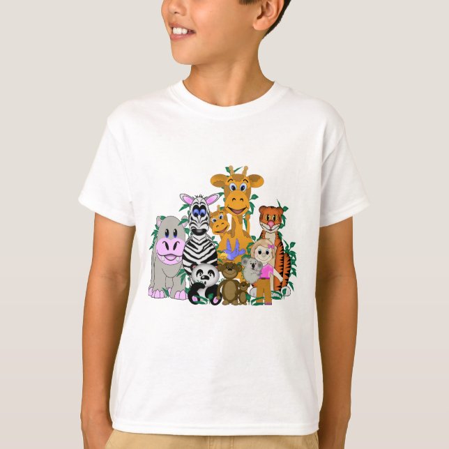 Djurparksflicka Tee (Framsida)
