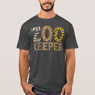 Djurparksföreståndare Zoo Djur Safari Djurskötare T Shirt