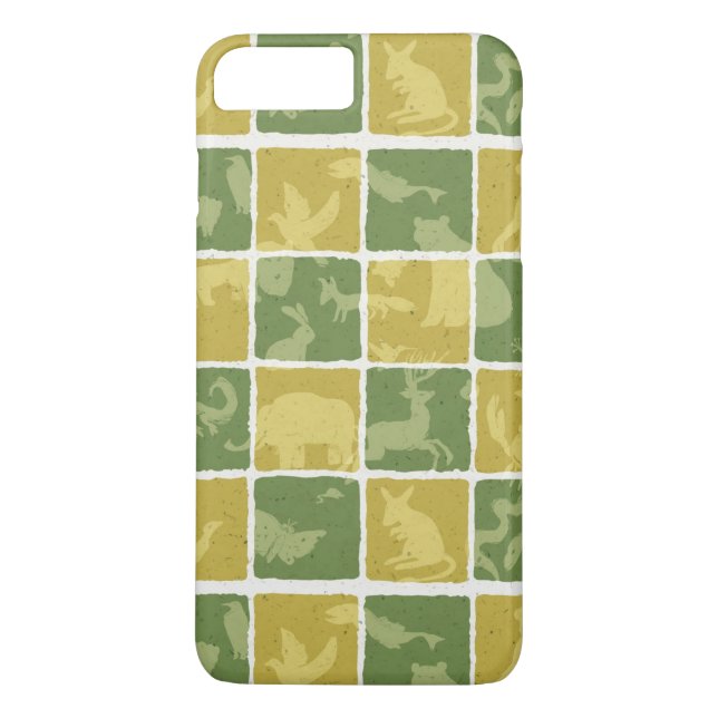 djurparksmönster Case-Mate iPhone skal (Baksida)