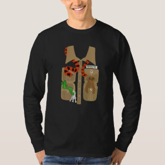 Djurparksuppsyningsmans Halloween-kostym DIY Djung T Shirt