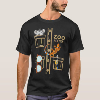Djurparksvakts kostym Halloween djungelutforskare T Shirt