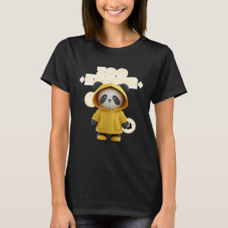 Djurparksvakts kostym Panda afrikanska djur kvinna T Shirt