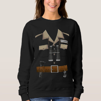 Djurparksvårdare Halloween-kostym DIY Safari Zoo-v T Shirt
