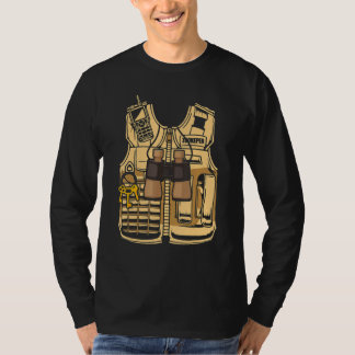 Djurparksvårdare Halloween-kostym Djungelsafari Vi T Shirt