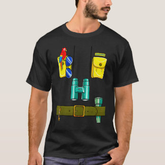 Djurparksvårdare kostym Halloween DIY djungel safa T Shirt