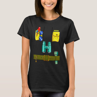 Djurparksvårdare kostym Halloween DIY Djungel Safa T Shirt