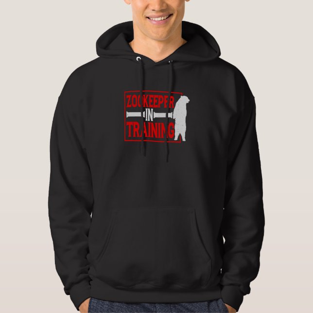 Djurparksvårdare under utbildning Swea Hoodie (Framsida)