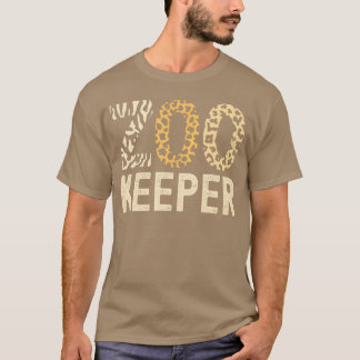 Djurparksvårdare Zoo-djur Safari Djurparksvårdare T Shirt