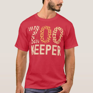 Djurparksvårdare Zoo-djur Safari Djurparksvårdare  T Shirt