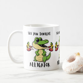 Djurparty Alligator Kaffemugg