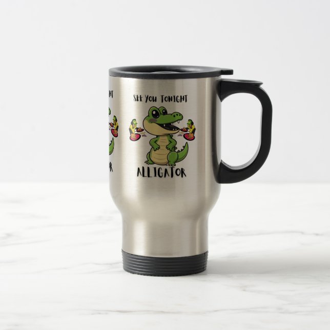 Djurparty Alligator Resemugg (Höger)