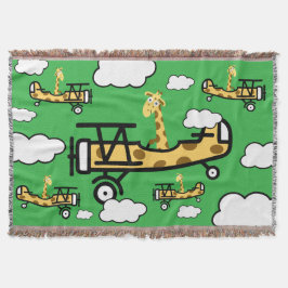 Djurpilotens Nursery Art Filt