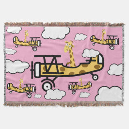 Djurpilotens Nursery Art Filt