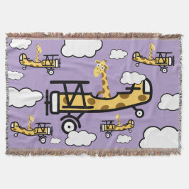 Djurpilotens Nursery Art Filt