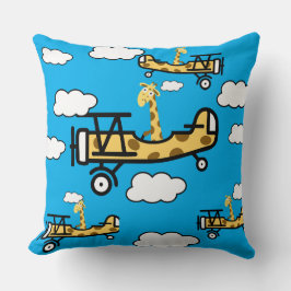 Djurpilotens Nursery Art Kudde