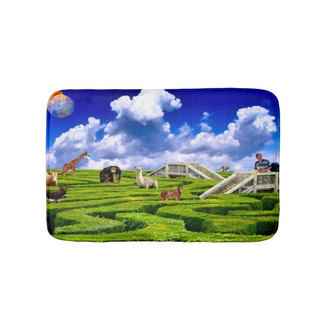 Djurplanet Badrumsmatta (Framsidan)