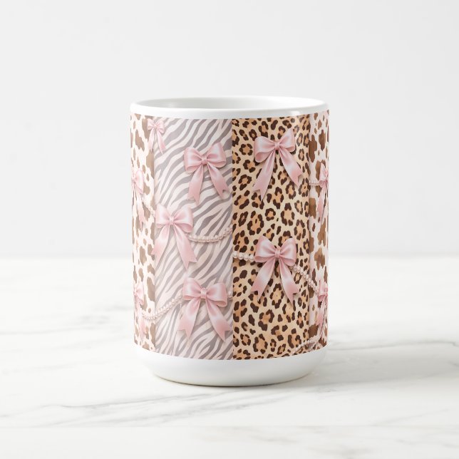 Djurprint Glam Pärlor & Slingor Kaffemugg (Center)