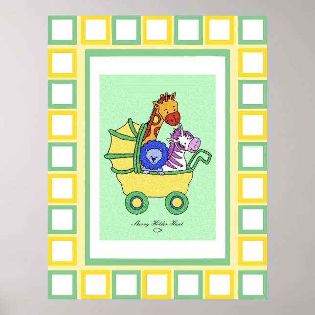 Djurpromenad 11 poster (Framsidan)