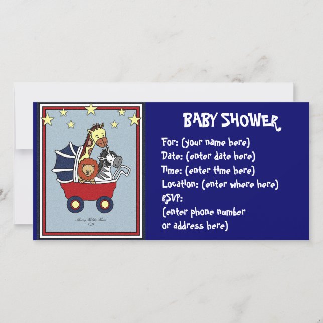 Djurpromenad, babyskor (Framsida)