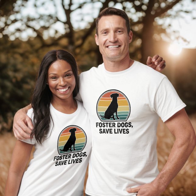 DjurRäddning Foster Kärlek För Evigt Citat T Shirt (Foster dog tshirt)