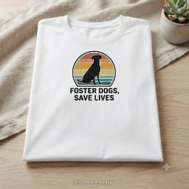 DjurRäddning Foster Kärlek För Evigt Citat T Shirt