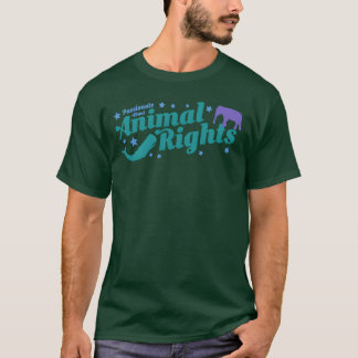 Djurrättsdesign vän t shirt