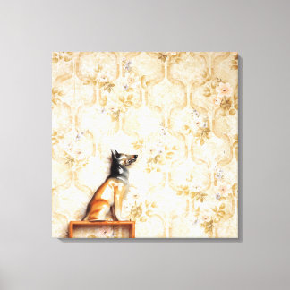 Djurrepresentation,novelty,hyllor,knick Canvastryck
