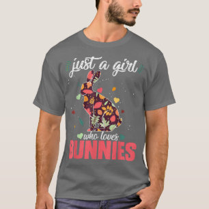 Djurs vild Forest Just Girl som Kärlek Bunnies Aut T Shirt