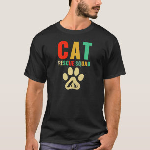 Djurskydd Katt Rädding fyrkant T Shirt