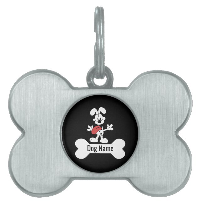 Djurskyddsgåvor Hund Pet Bed P ID-bricka Husdjur (Framsidan)