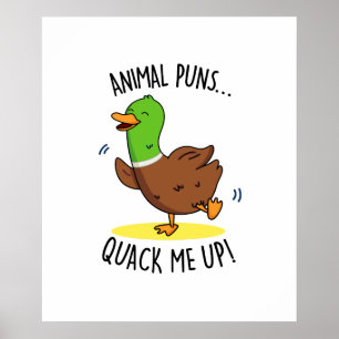 Djurslag gör mig nervös vid Anka Poster